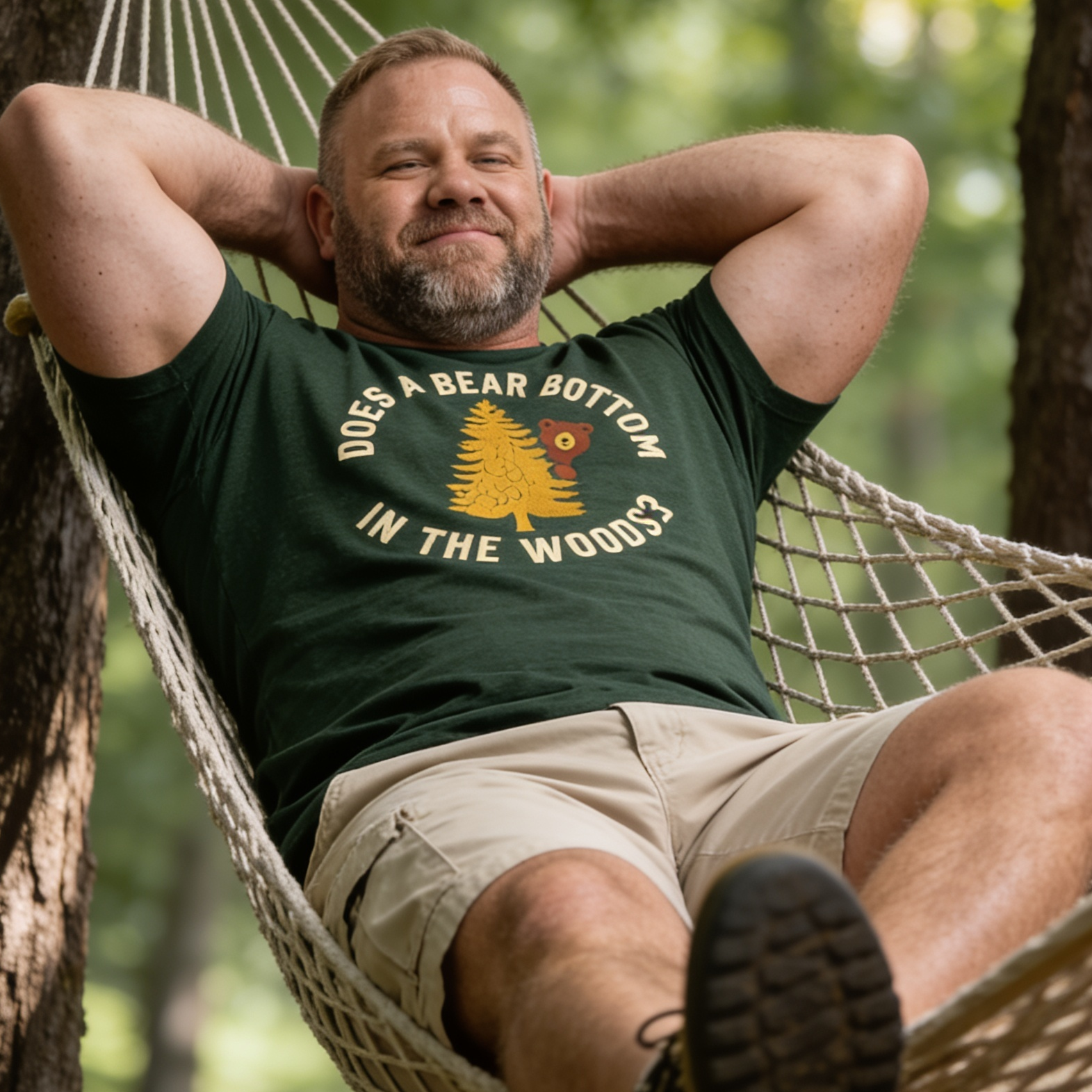 Does a Bear Bottom in the Woods? Tee