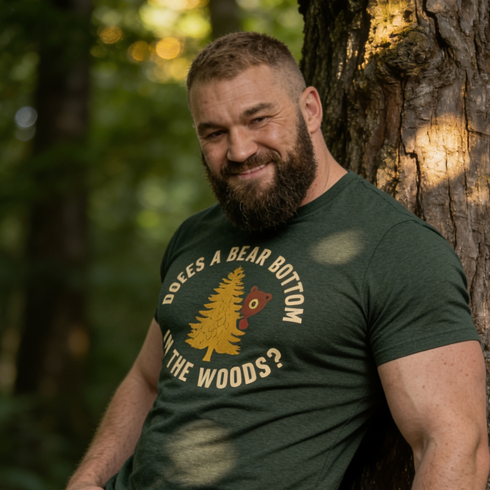 Does a Bear Bottom in the Woods? Tee