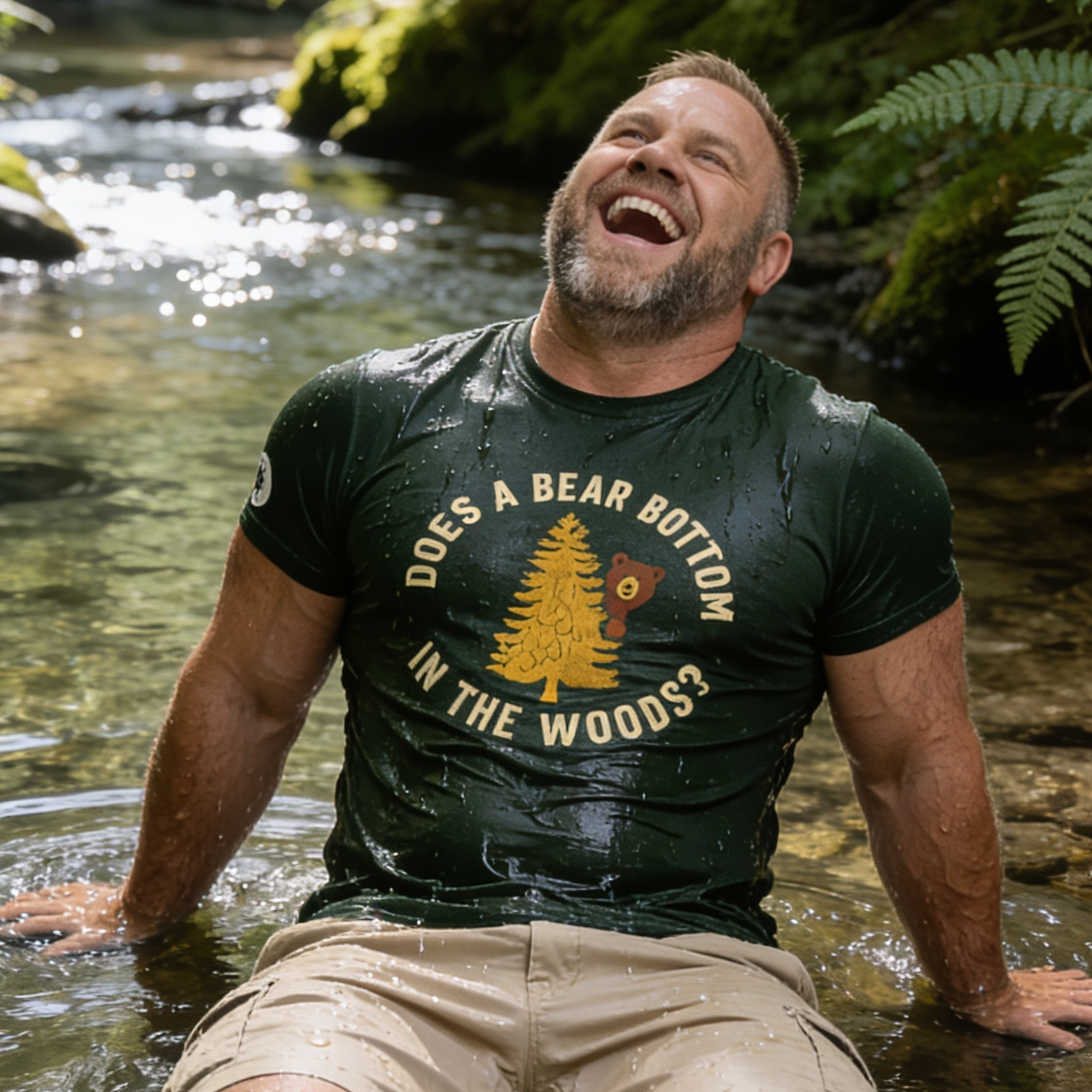 Does a Bear Bottom in the Woods? Tee