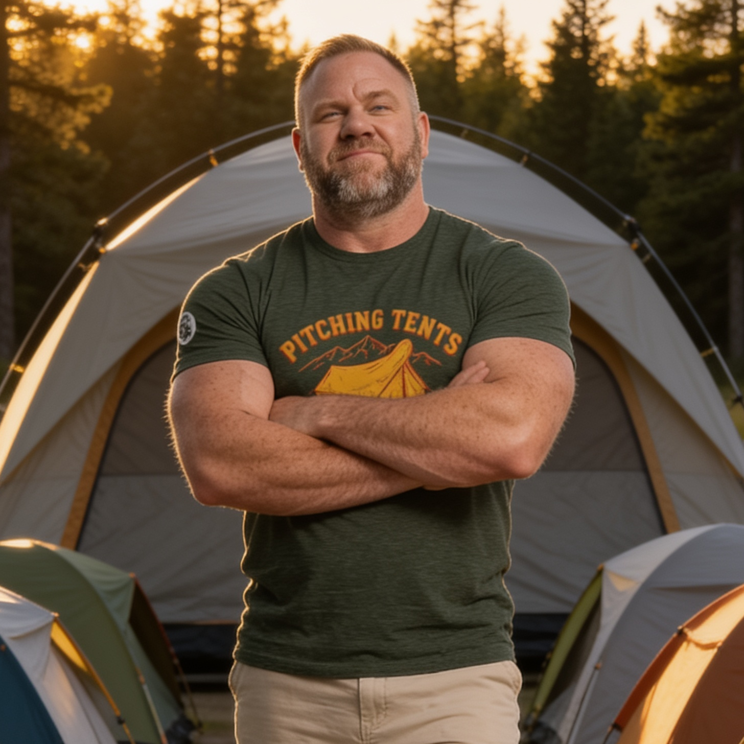 Pitching Tents Tee